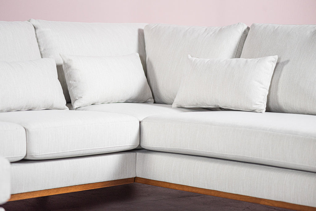 Rolls - Hoekbank Beige Rechts Extra