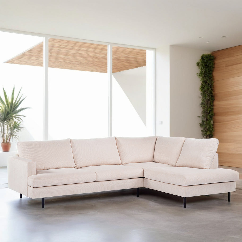 Willow - Hoekbank Beige - Rechts