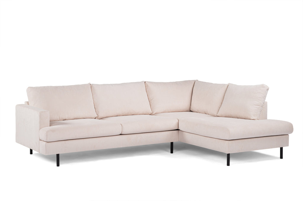 Willow - Hoekbank Beige - Rechts