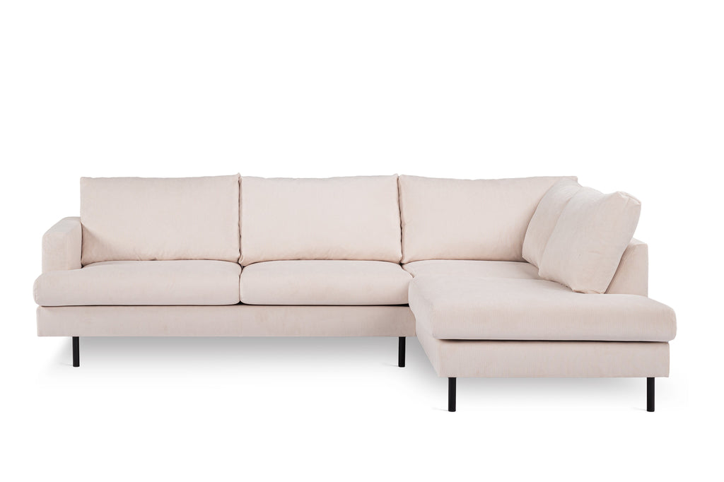 Willow - Hoekbank Beige - Rechts
