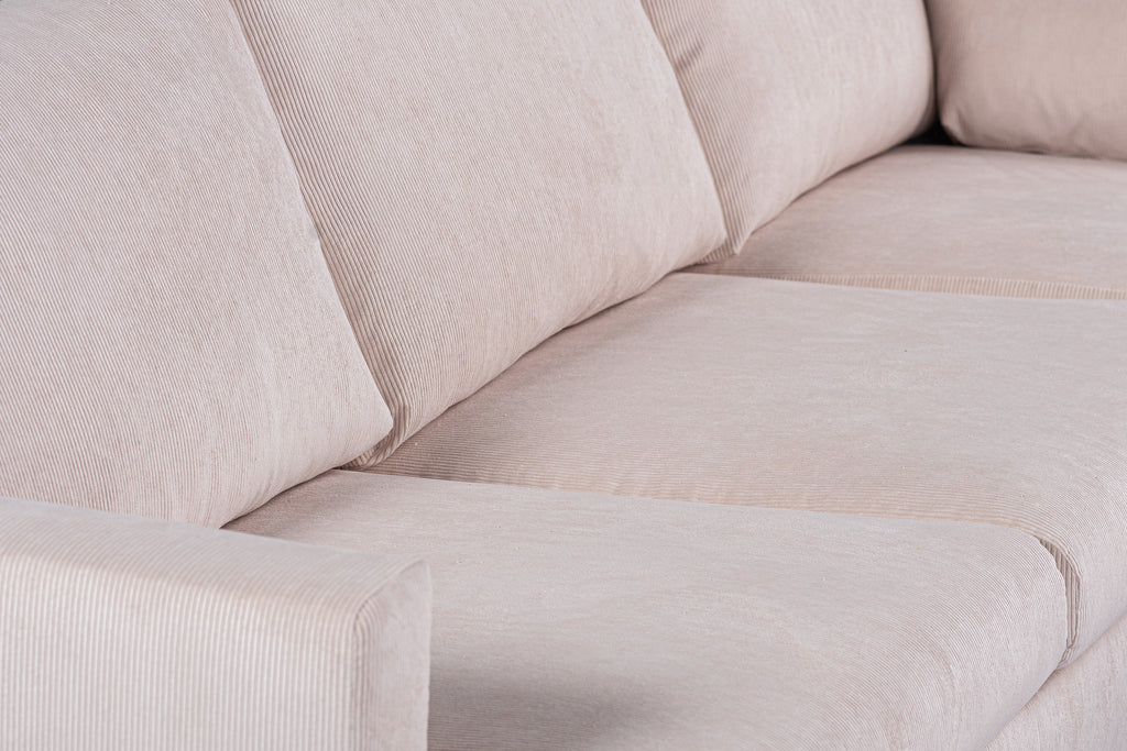 Willow - Hoekbank Beige - Rechts