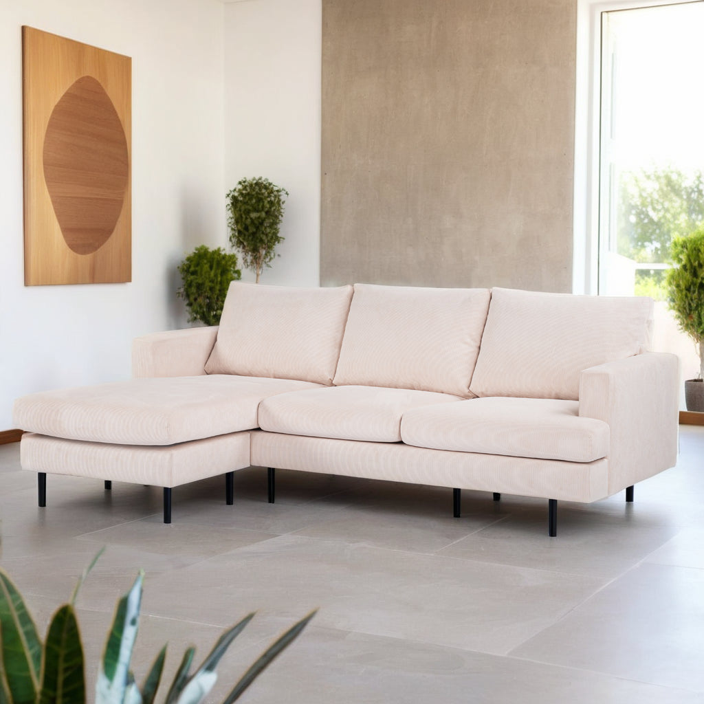 Willow - Hoekbank Beige Links en Rechts