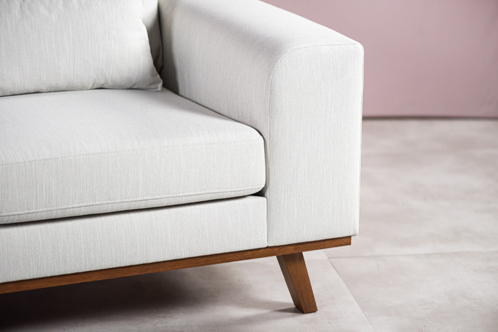 3 seater sofa CL L+R, fabric Melva 02, M460 beige