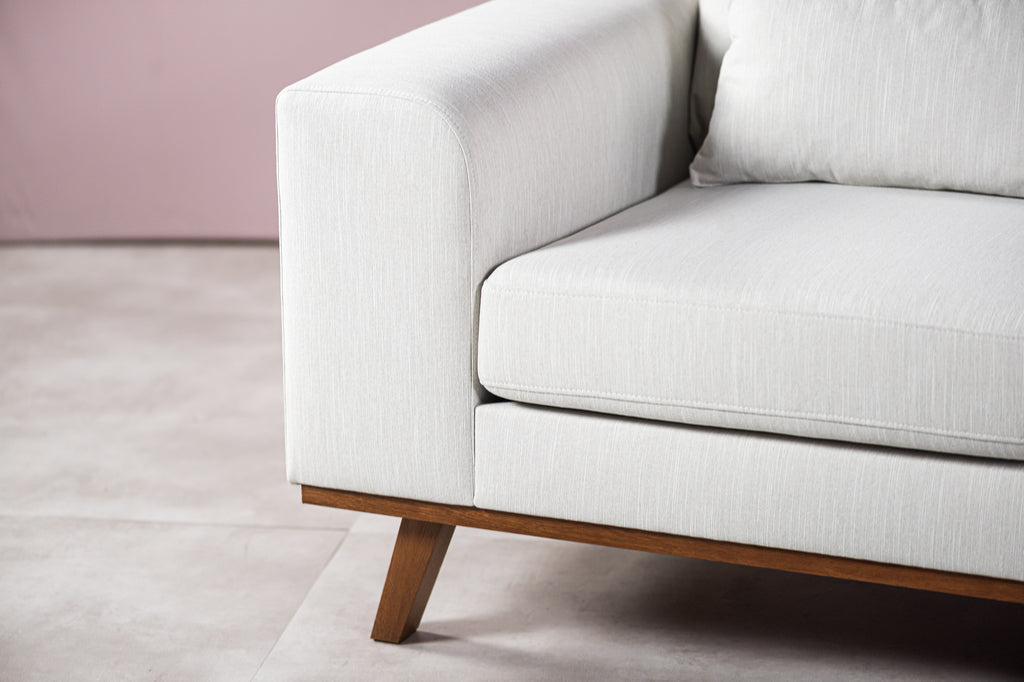3 seater sofa CL L+R, fabric Melva 02, M460 beige