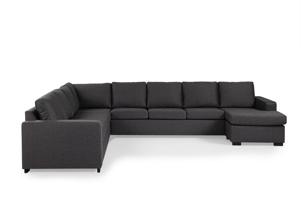 Heaven 7 Seater XL Hoekbank - Links en Rechts.