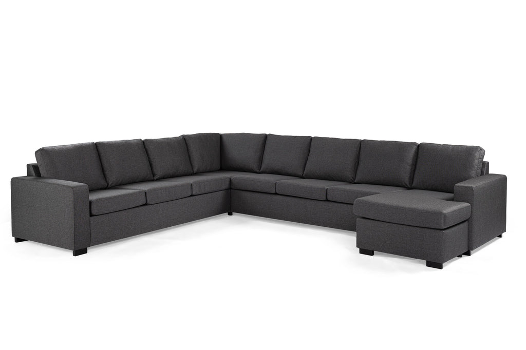 Heaven 7 Seater XL Hoekbank - Links en Rechts.