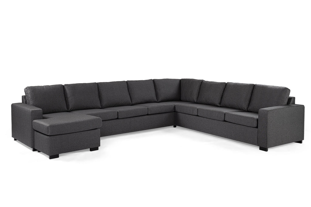 Heaven 7 Seater XL Hoekbank - Links en Rechts.