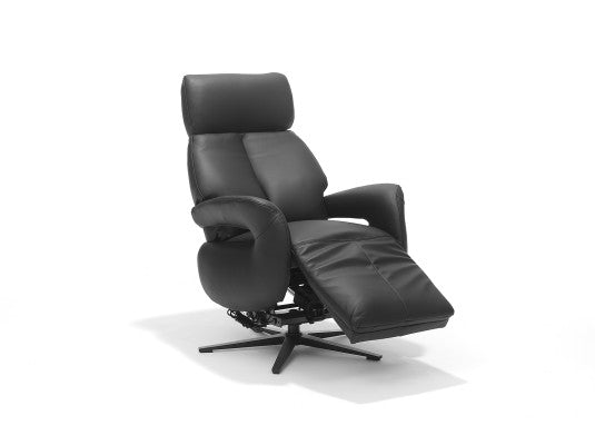 Opsta Fauteuil Livorno Leder Zwart