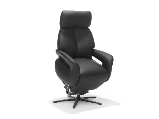 Opsta Fauteuil Livorno Leder Zwart
