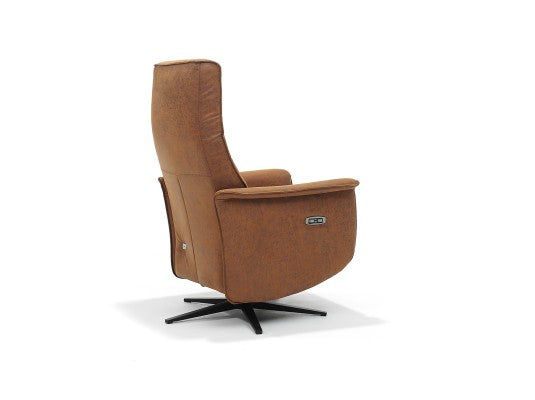 Relaxfauteuil Leder - Milaan - Cognac