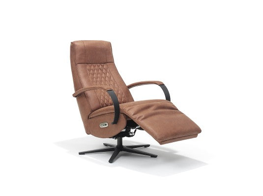 Relaxfauteuil Leder - Bremen - Cognac