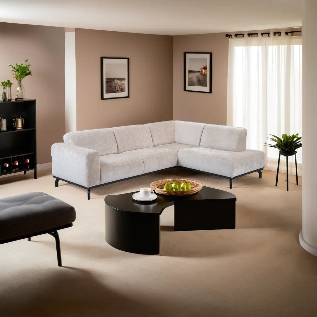 Hoekbank Avola – Beige Links/Rechts