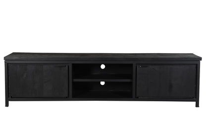 Cod 2-deurs zwart tv-meubel