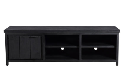 Cod zwart tv-meubel met 1 deur