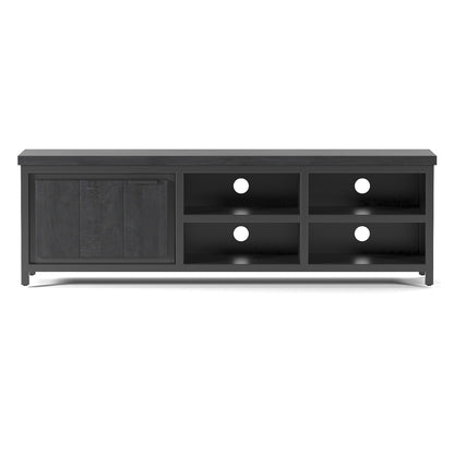 Cod zwart tv-meubel met 1 deur