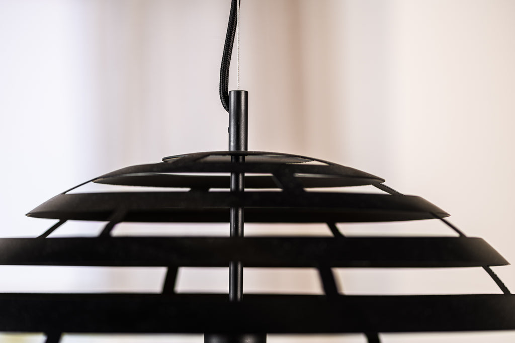 Hanglamp, 50 cm, H340 zwart