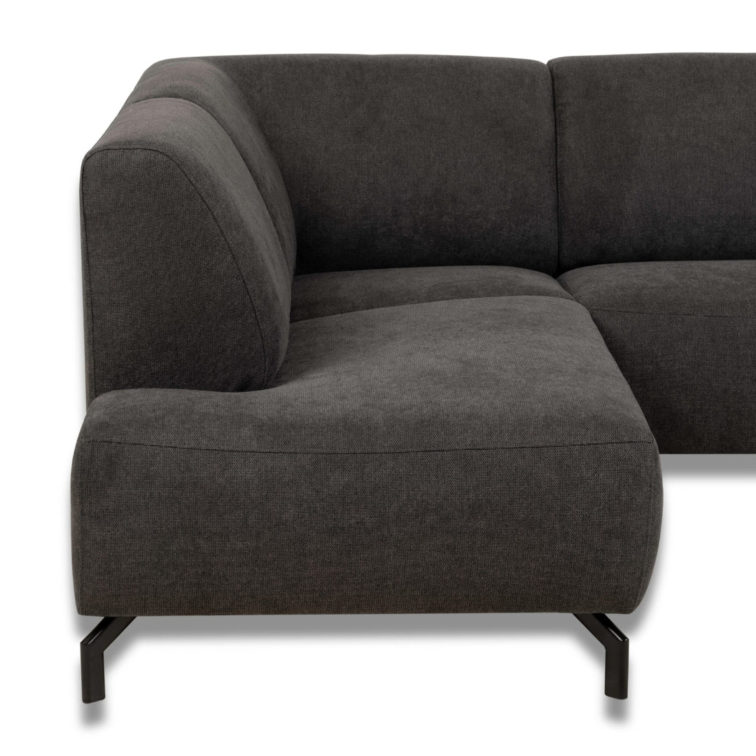 Hoekbank Aviano – Anthraciet Links/Rechts - Velaria Interiors