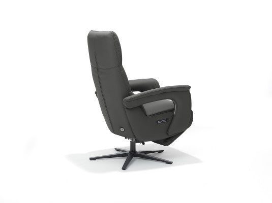 Relaxfauteuil Leder - Rio - Antraciet