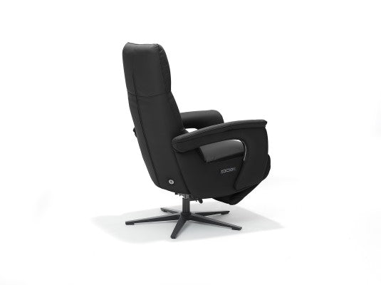 Relaxfauteuil Leder - Rio - Zwart