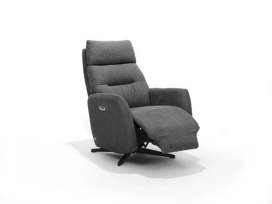 Relaxfauteuil Textiel - Paris - Antraciet