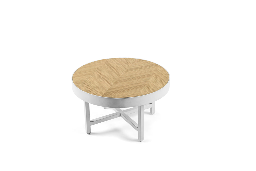 Salontafel rond 74 cm, Lennox, L350 eiken