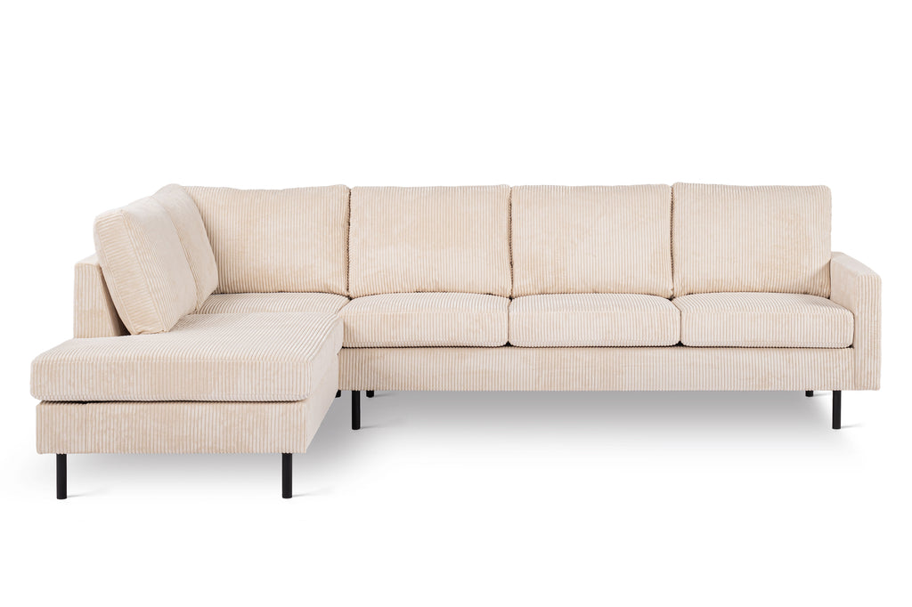Jasper - Hoekbank Beige Links