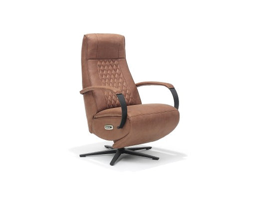 Relaxfauteuil Leder - Bremen - Cognac