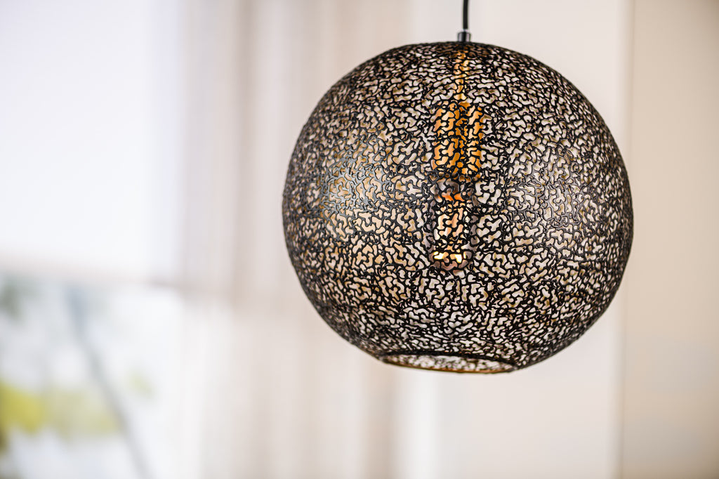 Hanglamp, 30 cm, H340 zwart