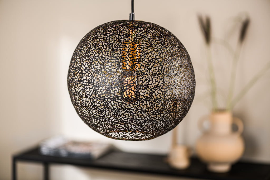 Hanglamp, 30 cm, H340 zwart