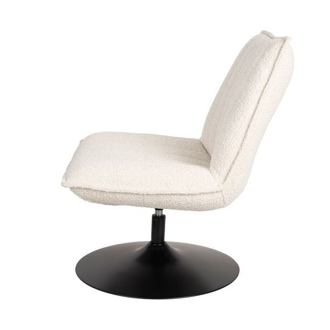 Jax Fauteuil Wit Bouclé