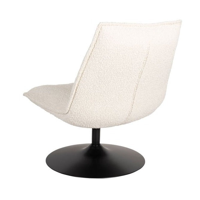 Jax Fauteuil Wit Bouclé