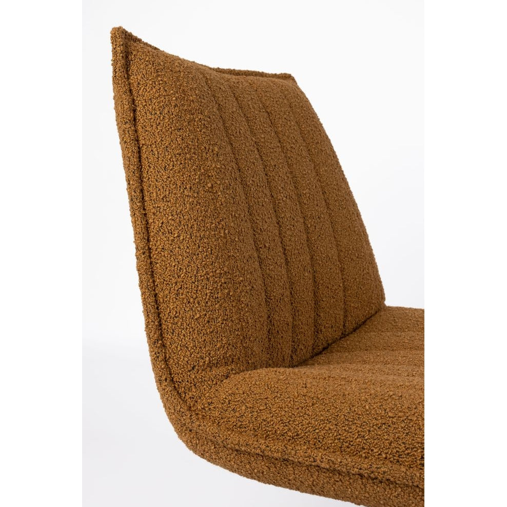 Jax Fauteuil Oker Bouclé