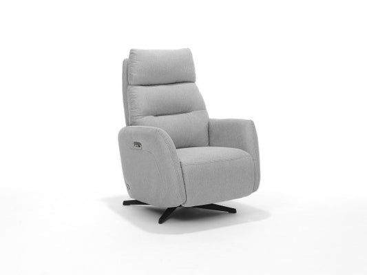 Relaxfauteuil Textiel - Paris - Grijs